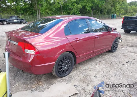 2010 Honda Civic Lx из США, поврежденный, VIN 2HGFA1F55AH516417